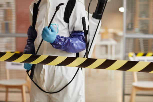 Professional Biohazard Cleanup technician working in Chester, NE